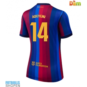 Billiga Barcelona Karim Adeyemi #14 Hemmatröja Dam 2026-27 Kortärmad